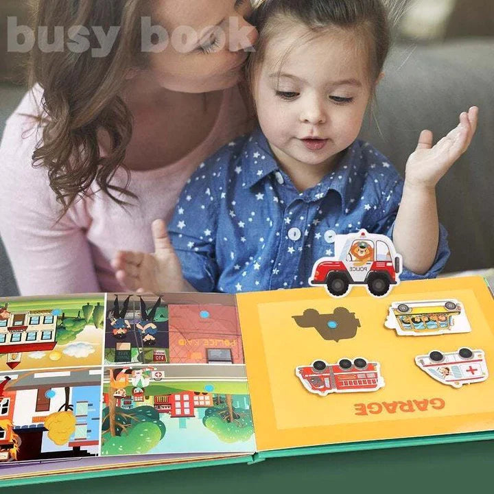 Libro Ocupado Montessori para el Desarrollo Cognitivo – VidaBonita